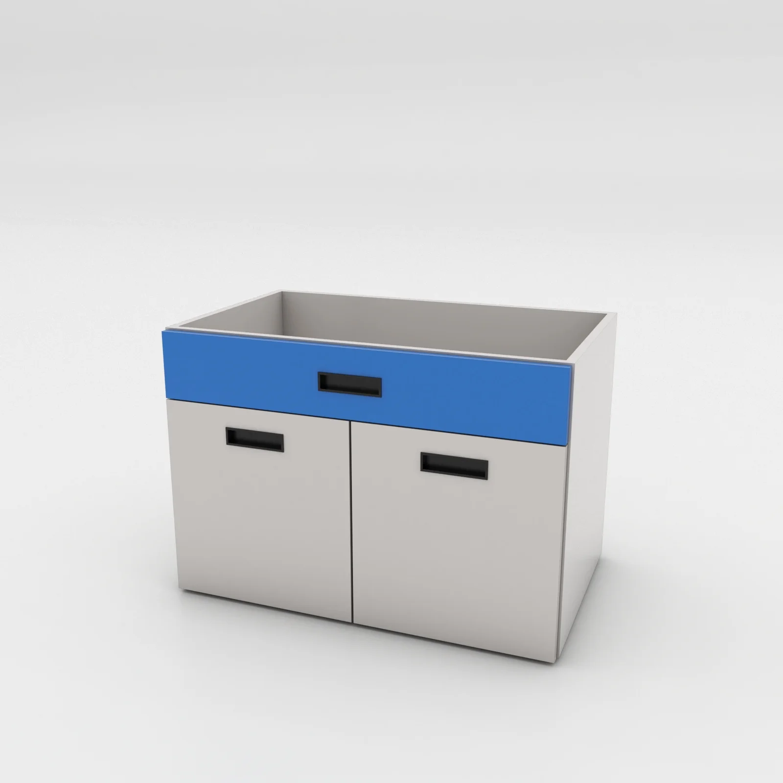 Cajón y 2 puertas